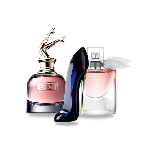 Jean Paul Gaultier Scandal, Carolina Herrera Good Girl, Lancôme La Vie Est Belle 100ml