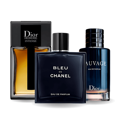 Sauvage Dior, Bleu De Chanel, Dior Homme Intense 100ml
