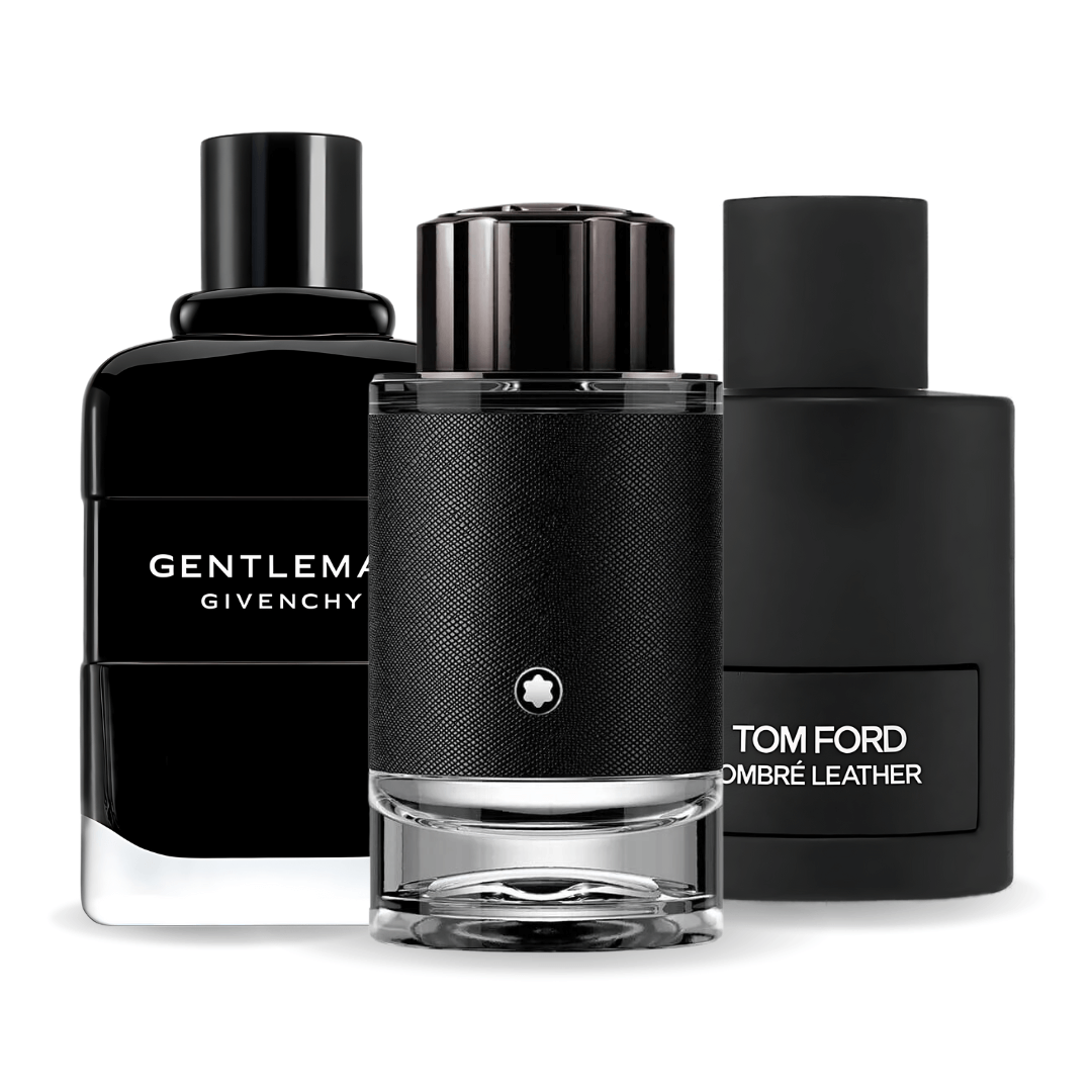 Tom Ford Ombre Leather, Givenchy Gentleman, Montblanc Explorer 100ml